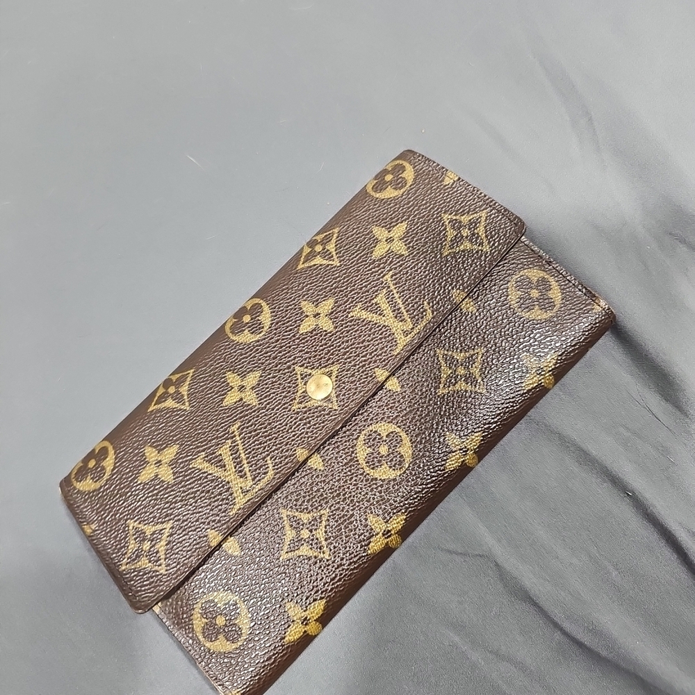 Louis Vuitton International Brown Monogram  Long Wallet